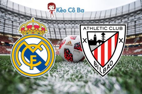 Soi kèo nhà cái trận Real Madrid vs Athletic Bilbao, 03h00 – 15/01